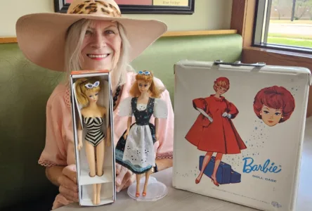 Vintage Barbies come to NU library